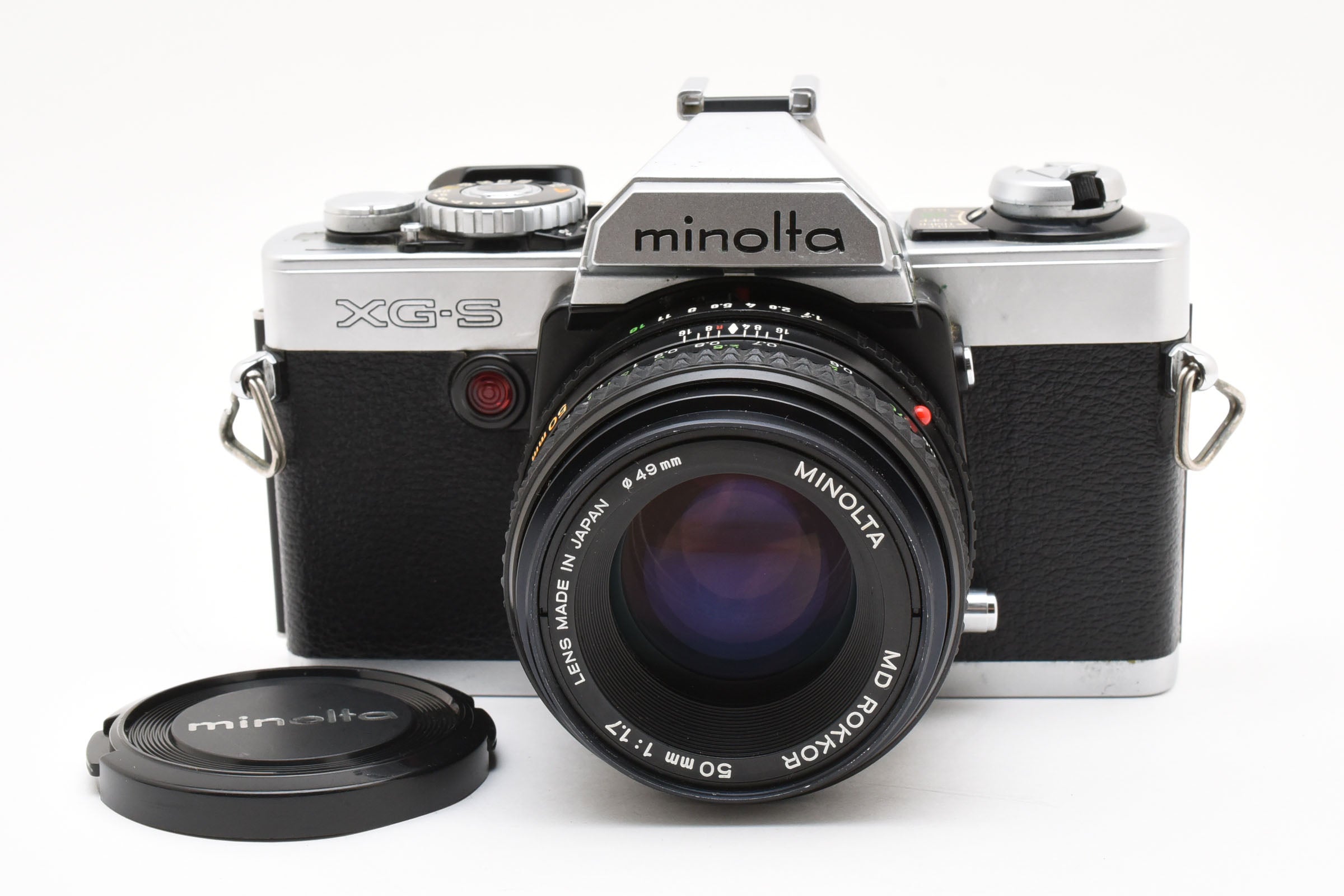Excellent+3]Minolta XG-S Film Camera + MD Rokkor 50mm f1.7