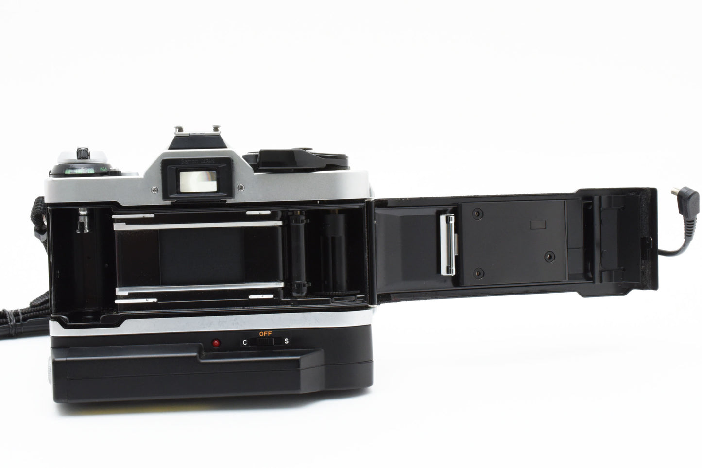 [Near Mint]Canon AE-1 PROGLAM & COSINA 28-70mm & Power Winder A2 & DATA BACK A［A071_2404603］