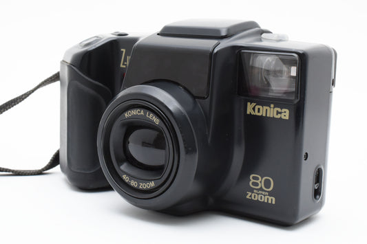 【Excellent+3】Konica Z-UP80 Super Zoom Point and Shoot Film Camera TESTED Working［B004_2404614］