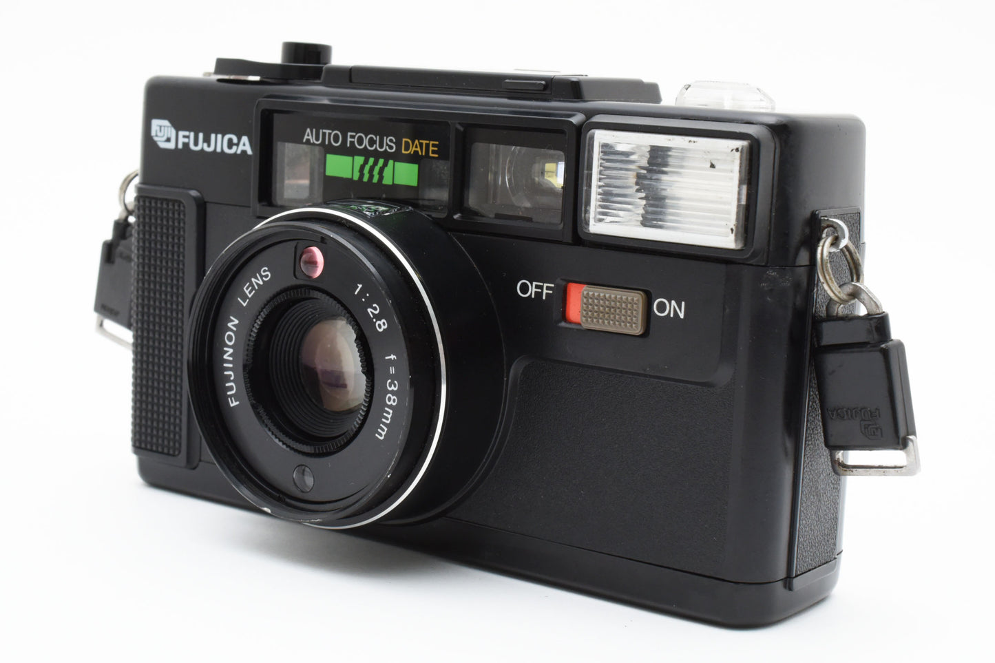 【Excellent】FUJICA AUTO-7 DATE Film Camera Tested Working［B005_2404615］