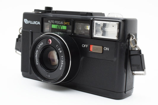 【Excellent】FUJICA AUTO-7 DATE Film Camera Tested Working［B005_2404615］