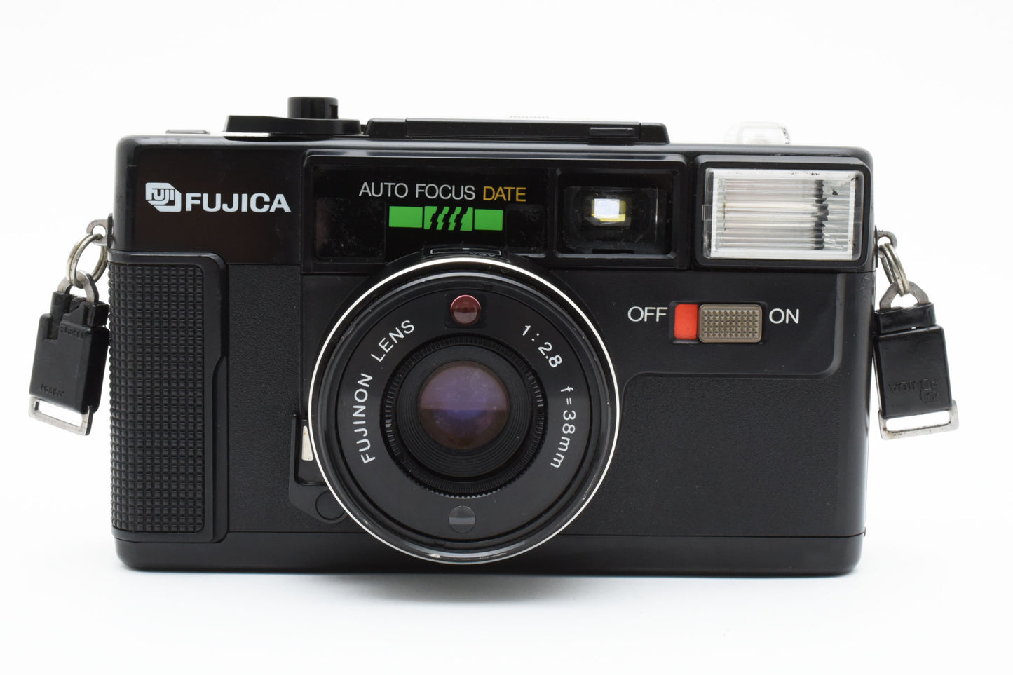 【Excellent】FUJICA AUTO-7 DATE Film Camera Tested Working［B005_2404615］