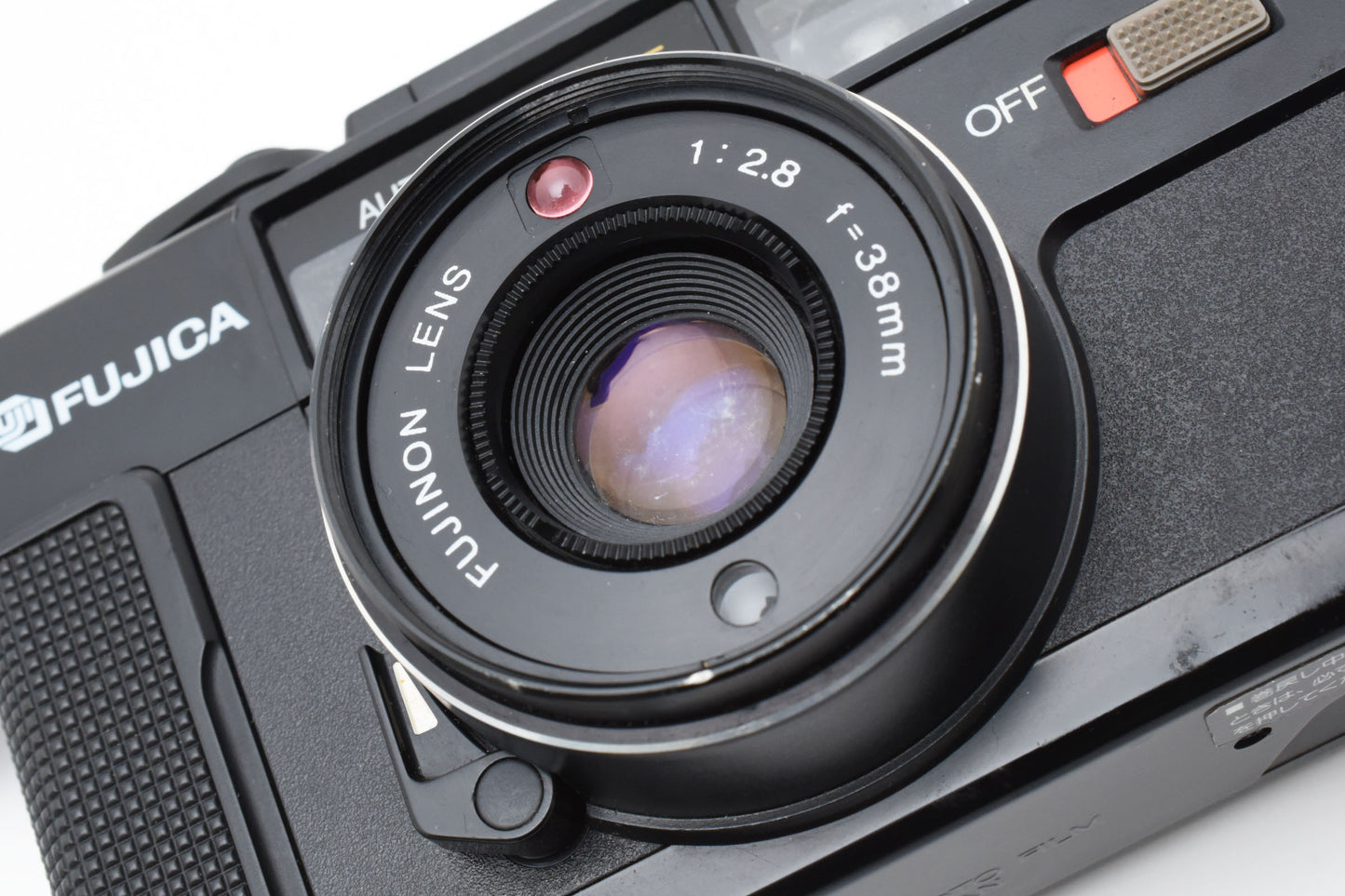 【Excellent】FUJICA AUTO-7 DATE Film Camera Tested Working［B005_2404615］