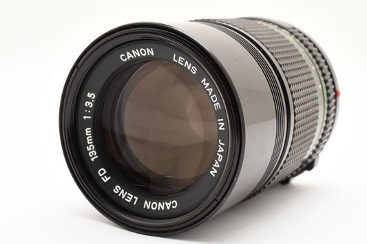 [Excellent+5]Canon FD 135mm f3.5 Camera Lens Made in Japan［B058_2415017］
