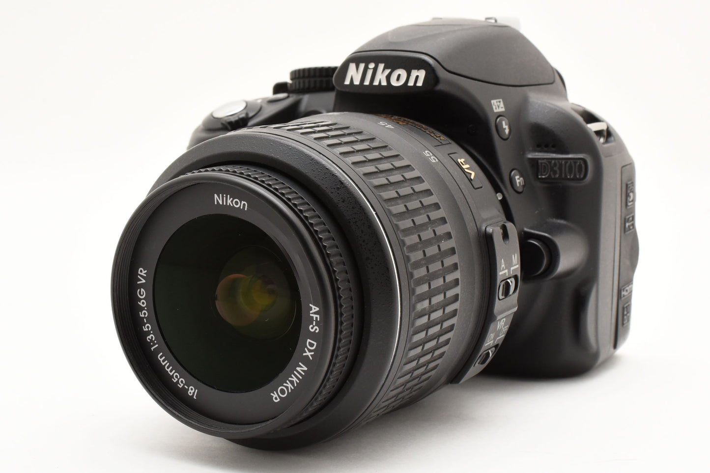 [Excellent+5]Nikon D3100 14.2MP Digital SLR Camera Lens 18-55mm f3.5-5.6G Japan［B069_2415020］