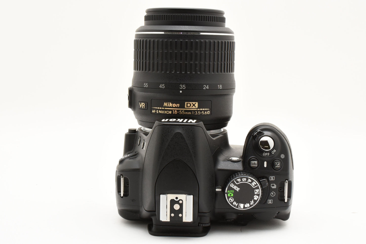 [Excellent+5]Nikon D3100 14.2MP Digital SLR Camera Lens 18-55mm f3.5-5.6G Japan［B069_2415020］