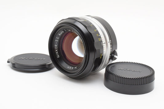 [Near MINT]Nikon NIKKOR-S･C 1:1.4 f50mm Camera lens manual from Japan［B066_2425152］