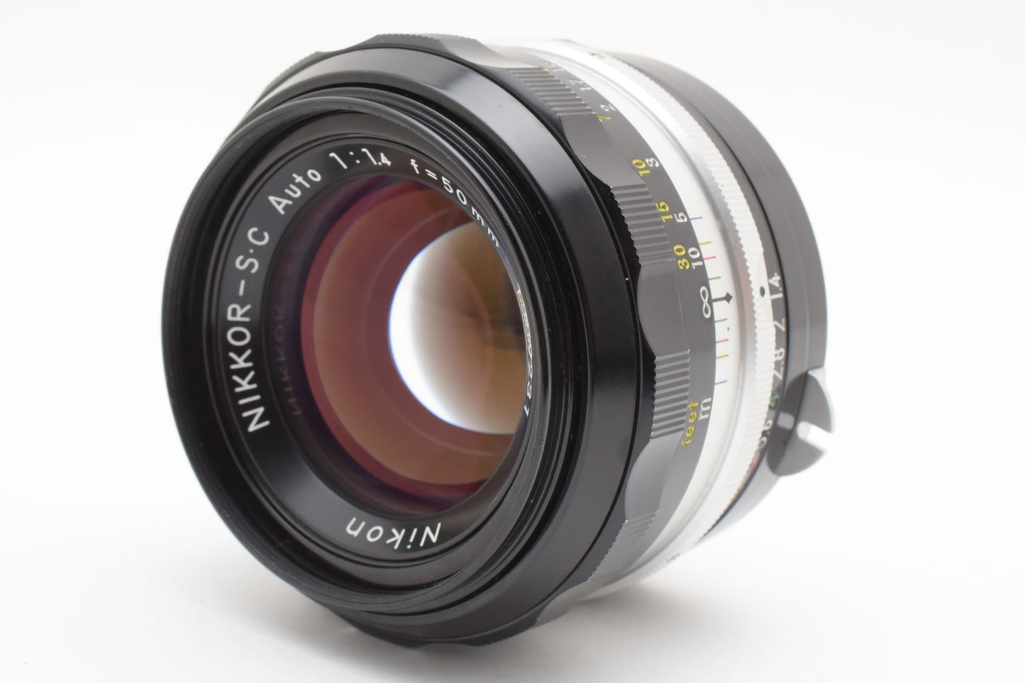 [Near MINT]Nikon NIKKOR-S･C 1:1.4 f50mm Camera lens manual from Japan［B066_2425152］