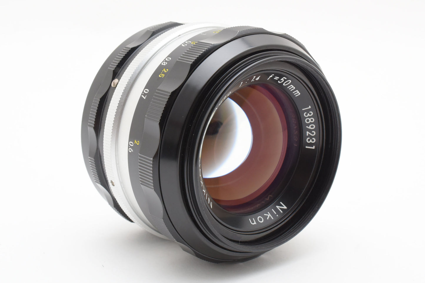 [Near MINT]Nikon NIKKOR-S･C 1:1.4 f50mm Camera lens manual from Japan［B066_2425152］