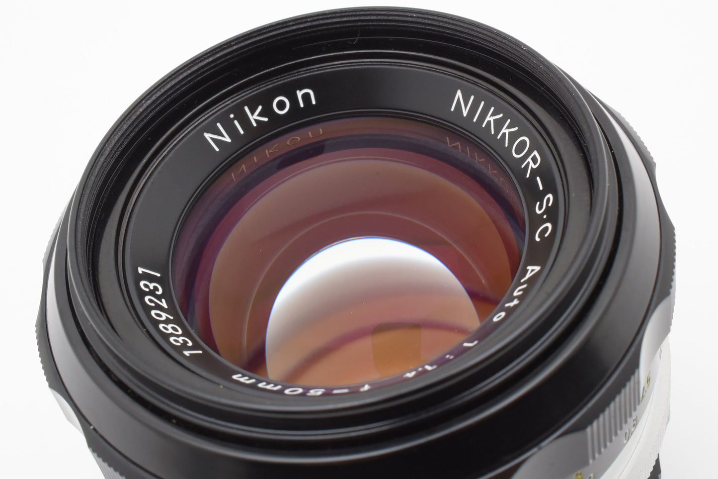 [Near MINT]Nikon NIKKOR-S･C 1:1.4 f50mm Camera lens manual from Japan［B066_2425152］