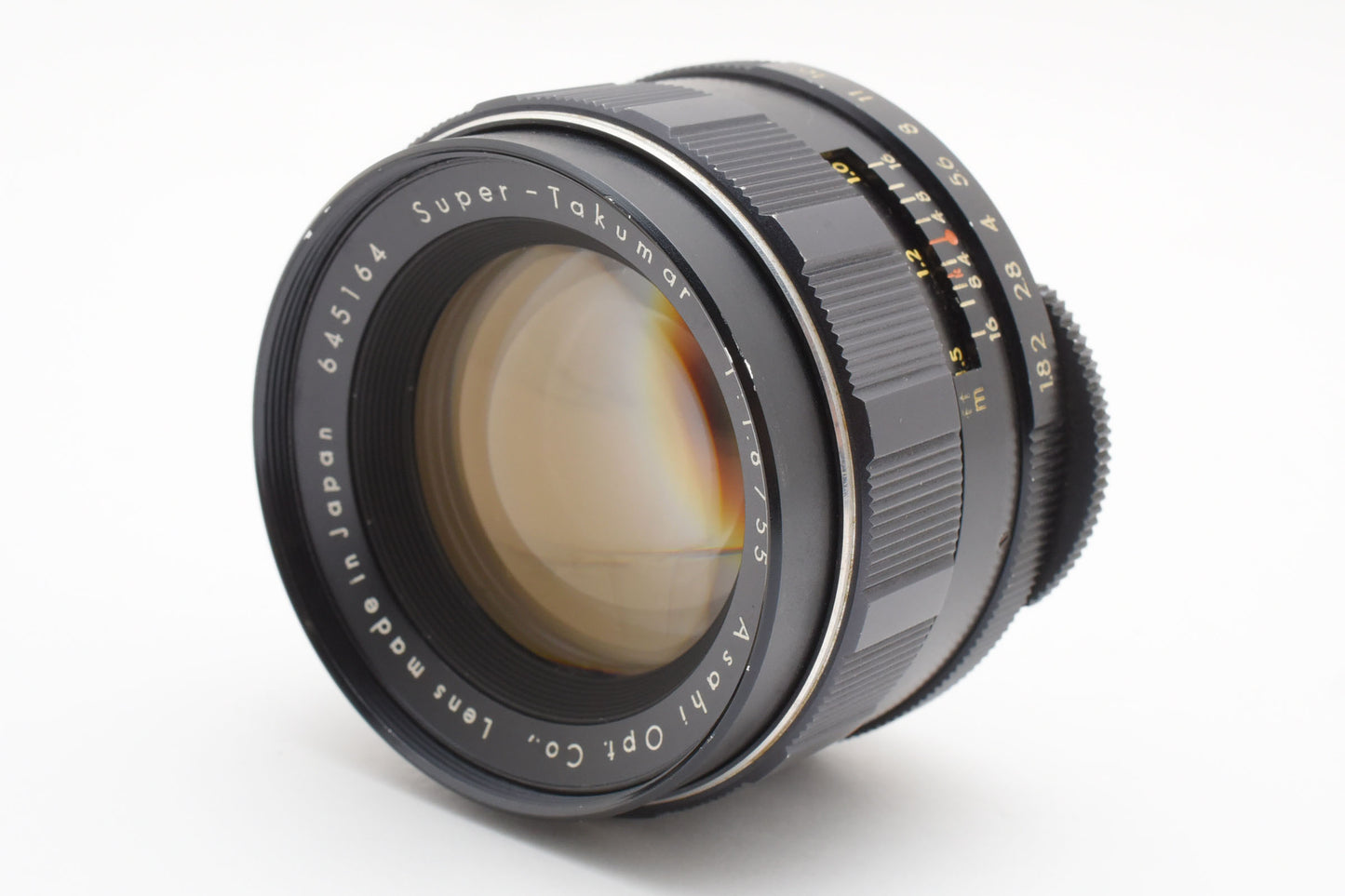 [Excellent+5]Pentax Asahi Opt. Co. Super-Takumar 1:1.8/55 Lens made in Japan［B068_2425154］