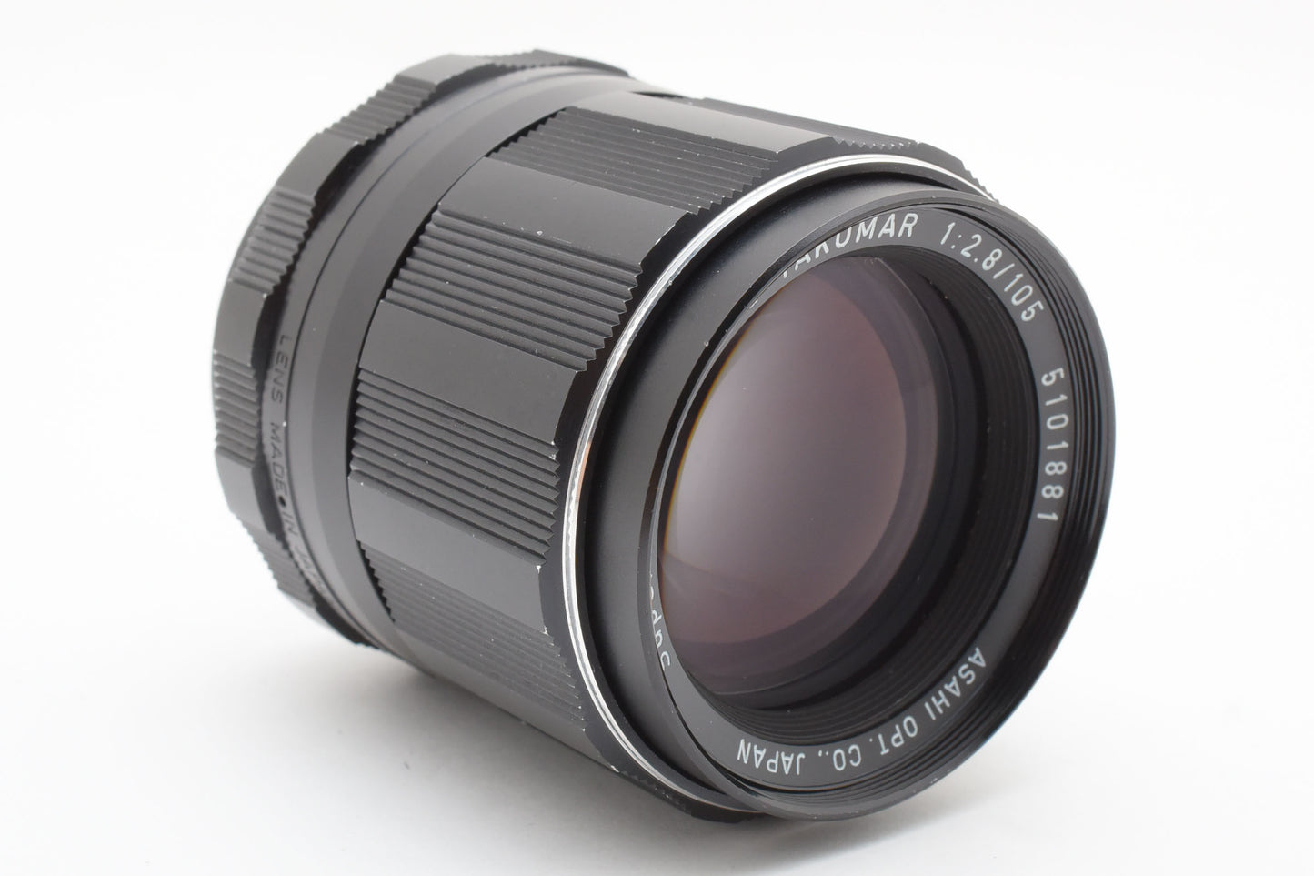 [Excellent]PENTAX SMC TAKUMAR f2.8 105mm Camera Lens ASAHI OPT Co made in Japan［B093_2425162］