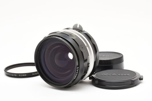 [Near MINT]Nikon NIKKOR-H･C f3.5 28mm F Mount Camera Lens Manual Made in Japan［B095_2432538］