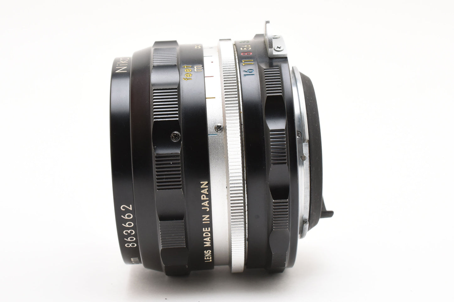 [Near MINT]Nikon NIKKOR-H･C f3.5 28mm F Mount Camera Lens Manual Made in Japan［B095_2432538］