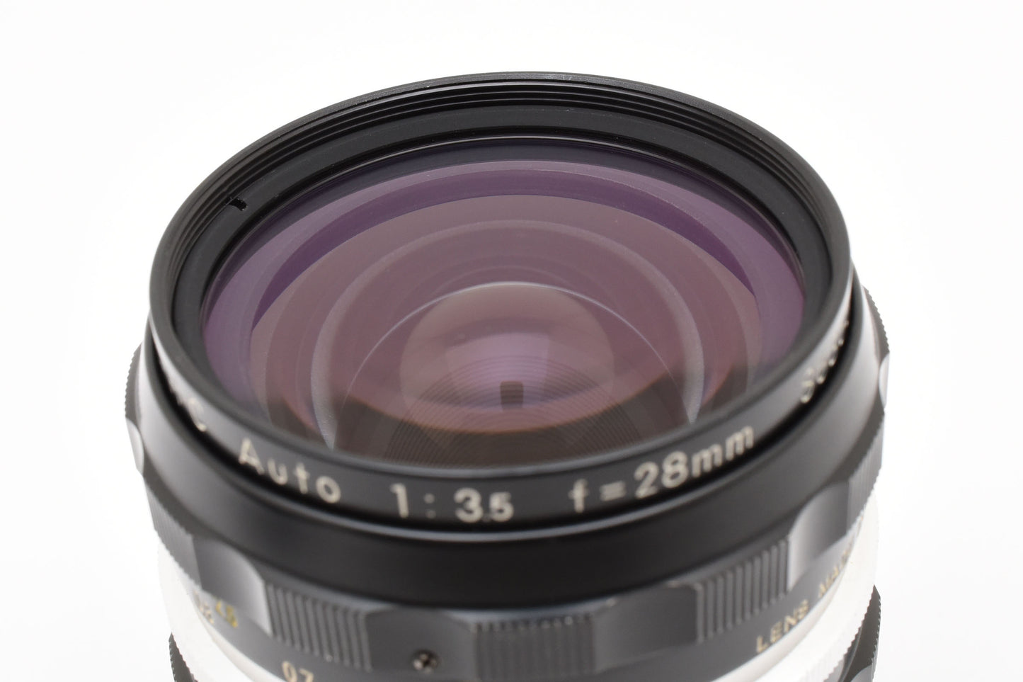 [Near MINT]Nikon NIKKOR-H･C f3.5 28mm F Mount Camera Lens Manual Made in Japan［B095_2432538］