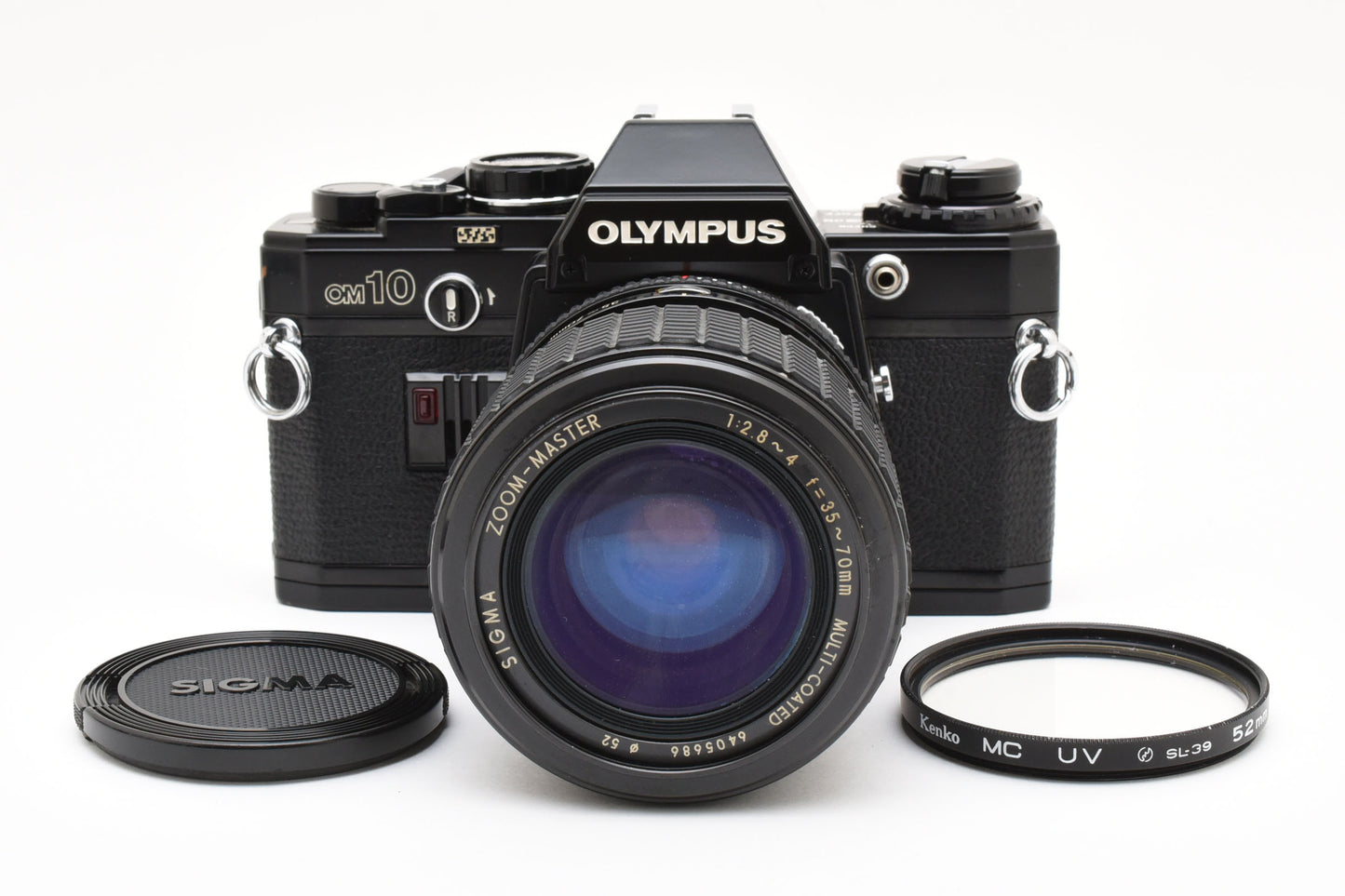 [Excellent+3]Olympus OM-10 Black+SIGMA Optional 35-70mm f2.8 OM Lens from Japan［B098_2432539］