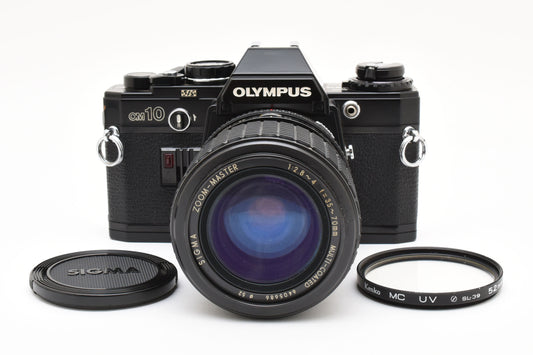 [Excellent+3]Olympus OM-10 Black+SIGMA Optional 35-70mm f2.8 OM Lens from Japan［B098_2432539］