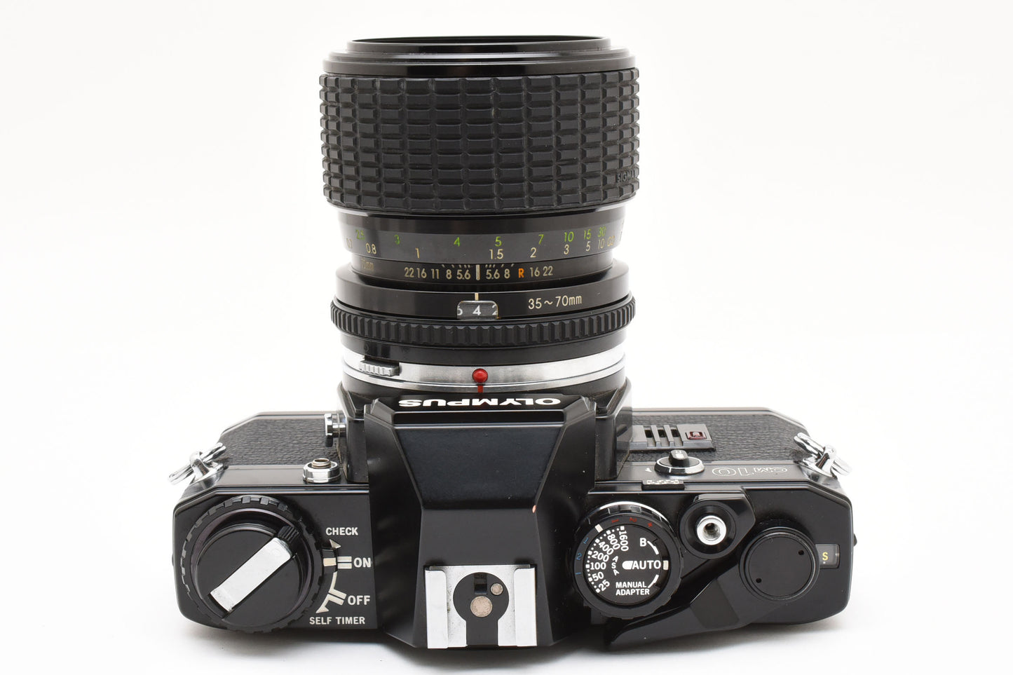 [Excellent+3]Olympus OM-10 Black+SIGMA Optional 35-70mm f2.8 OM Lens from Japan［B098_2432539］