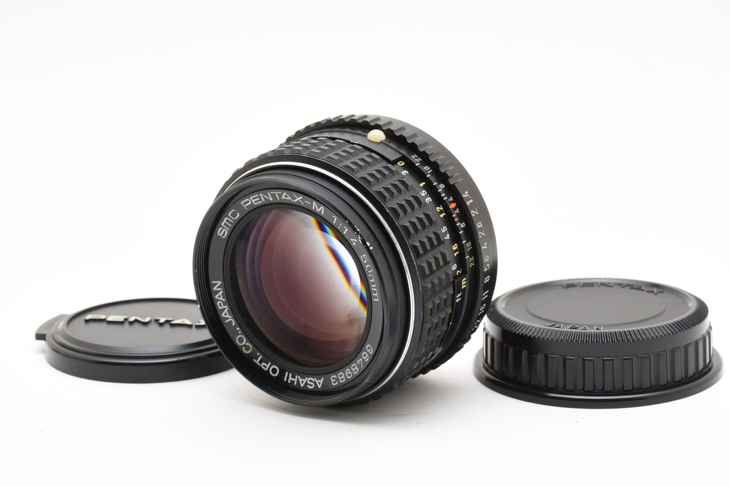 [Excellent]PENTAX ASAHI smc M f1.4 50mm OPT CO JAPAN K Mount Camera Lens Made in Japan［B100_2432541］