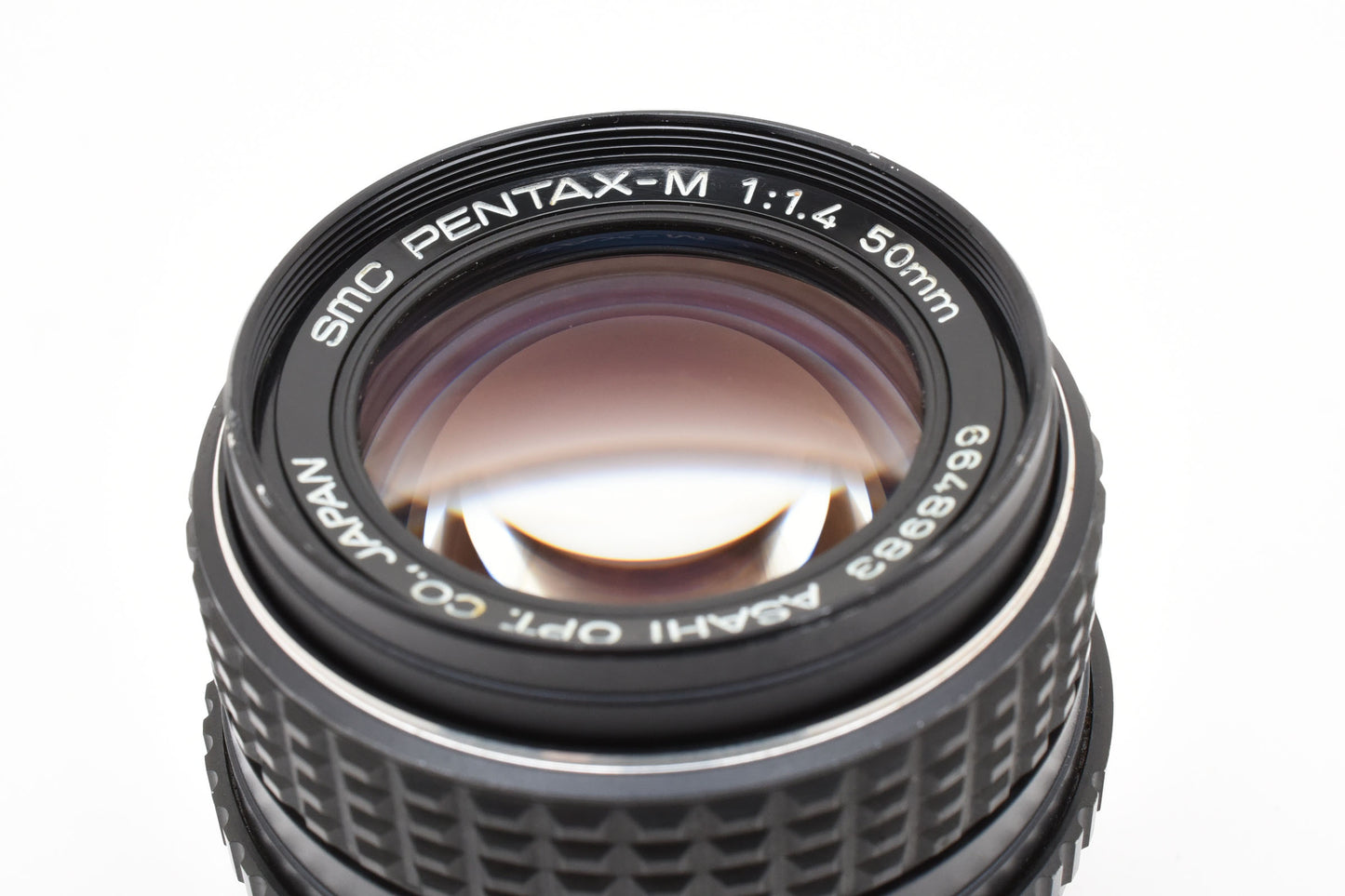 [Excellent]PENTAX ASAHI smc M f1.4 50mm OPT CO JAPAN K Mount Camera Lens Made in Japan［B100_2432541］