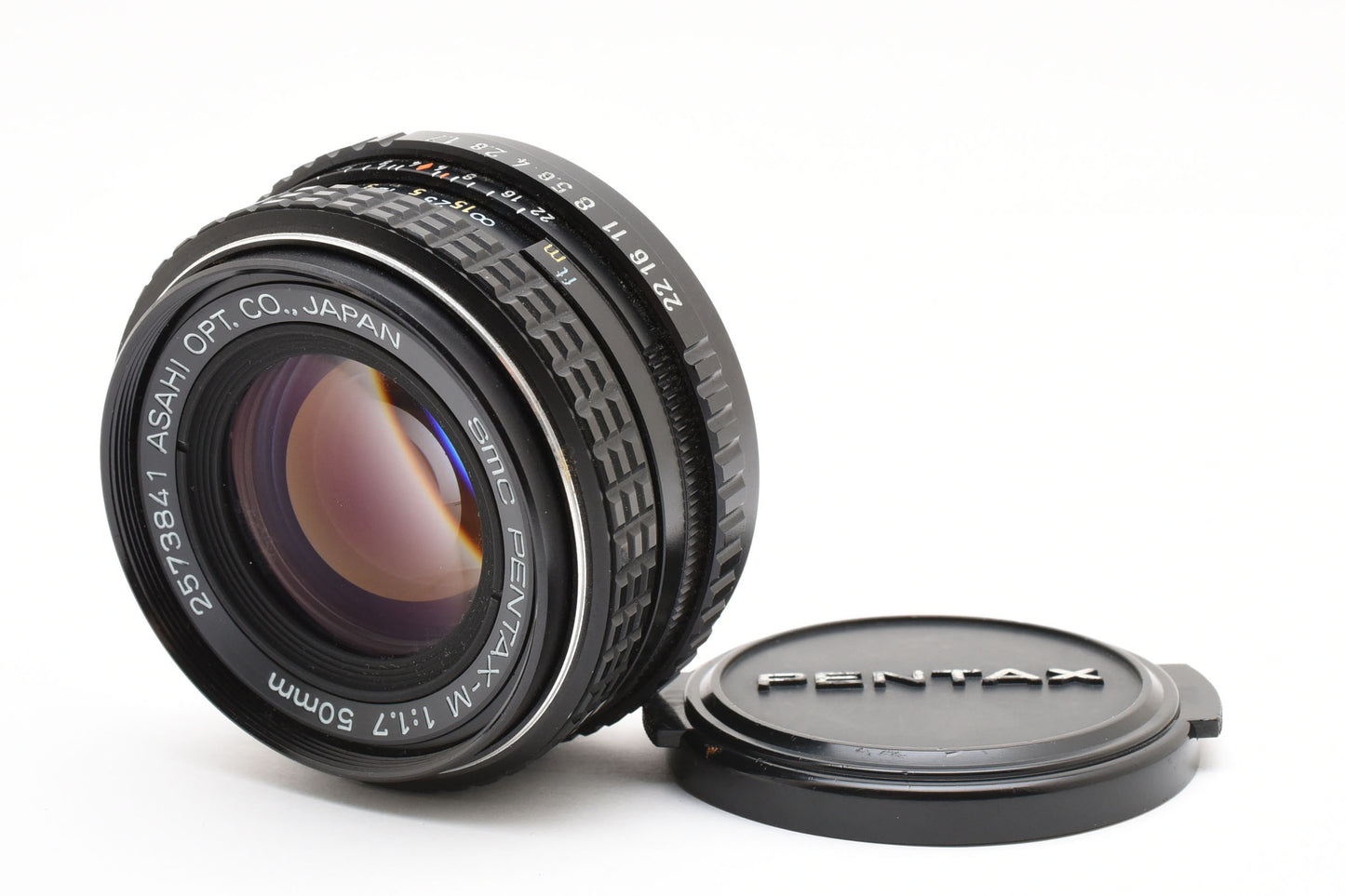 [Excellent]PENTAX ASAHI smc M f1.4 50mm OPT CO JAPAN K Mount Camera Lens Made in Japan［C001_2432542］