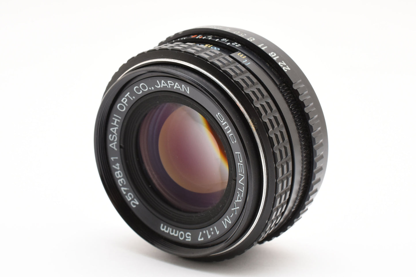 [Excellent]PENTAX ASAHI smc M f1.4 50mm OPT CO JAPAN K Mount Camera Lens Made in Japan［C001_2432542］