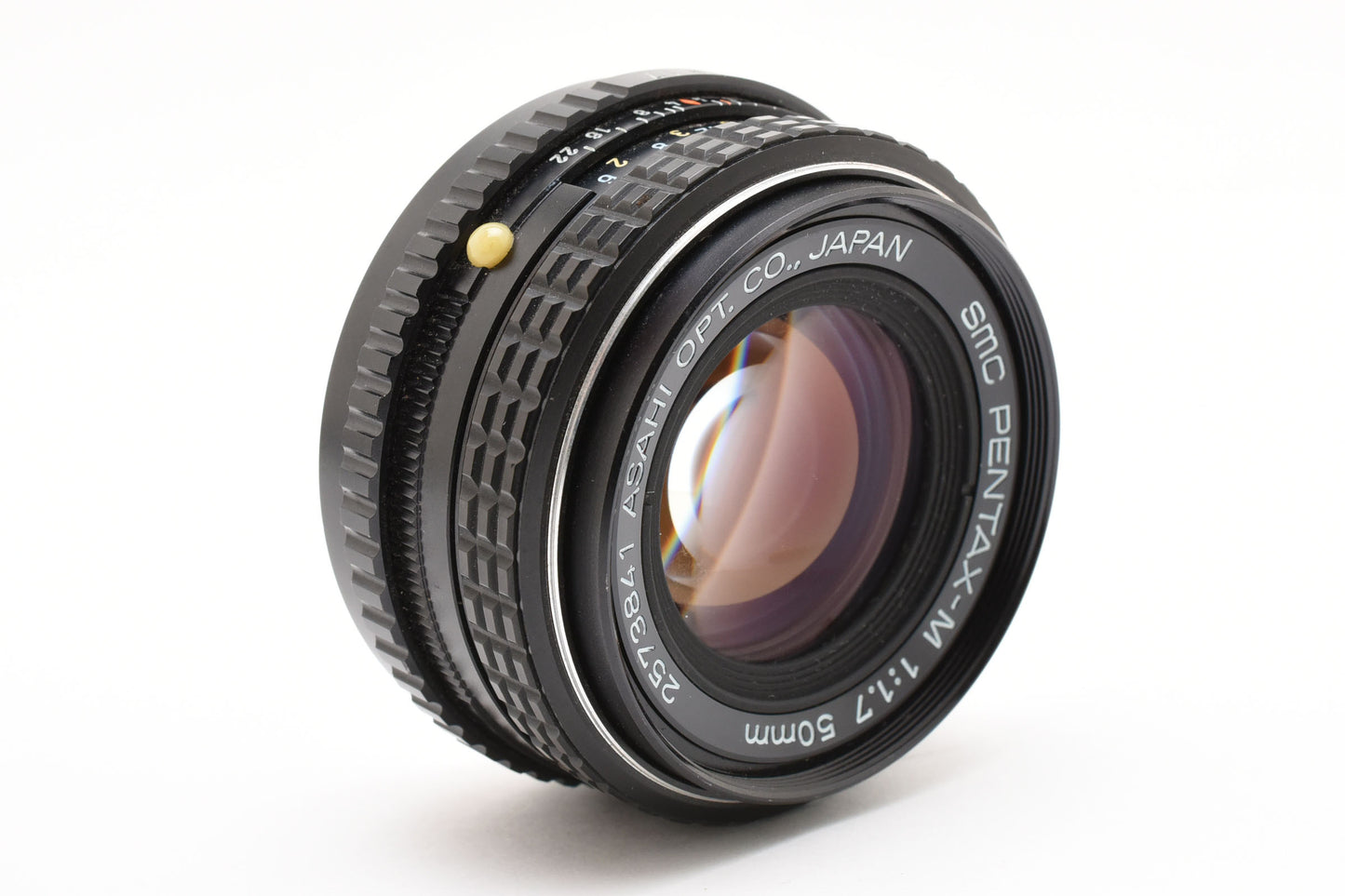 [Excellent]PENTAX ASAHI smc M f1.4 50mm OPT CO JAPAN K Mount Camera Lens Made in Japan［C001_2432542］