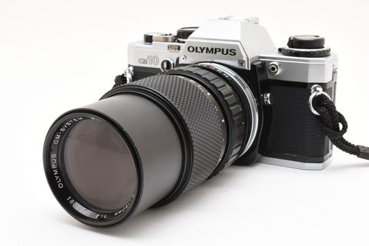 [Excellent+5]OLYMPUS OM-10 Film Camera Working+Zuiko 75-150mm f4 Lens from Japan［C002_2432543］