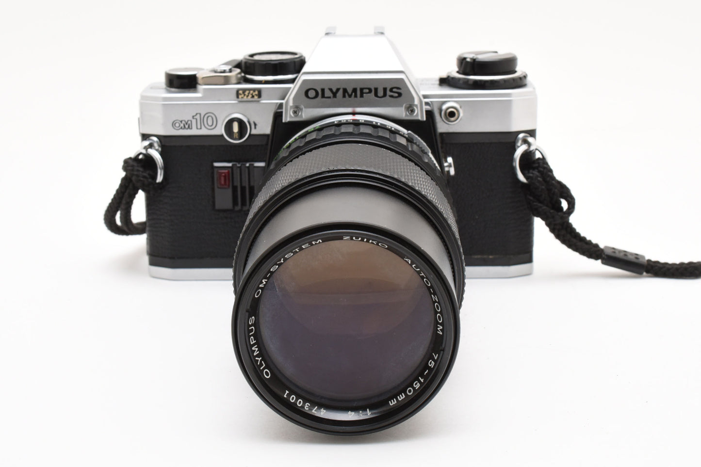 [Excellent+5]OLYMPUS OM-10 Film Camera Working+Zuiko 75-150mm f4 Lens from Japan［C002_2432543］