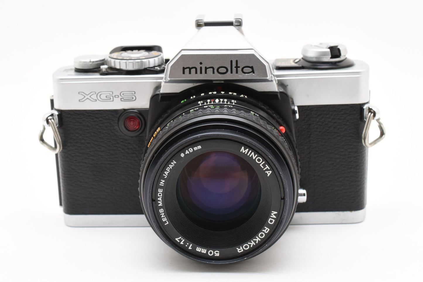 [Excellent+3]Minolta XG-S Film Camera + MD Rokkor 50mm f1.7 Lens Working Tested［C013_2432546］