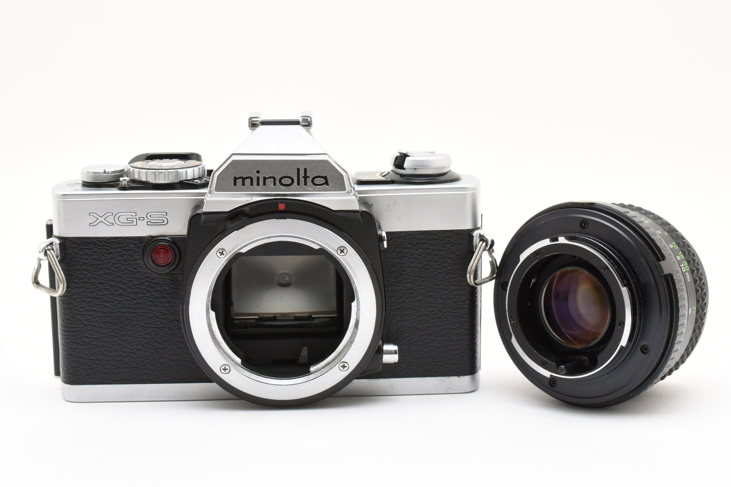 [Excellent+3]Minolta XG-S Film Camera + MD Rokkor 50mm f1.7 Lens Working Tested［C013_2432546］