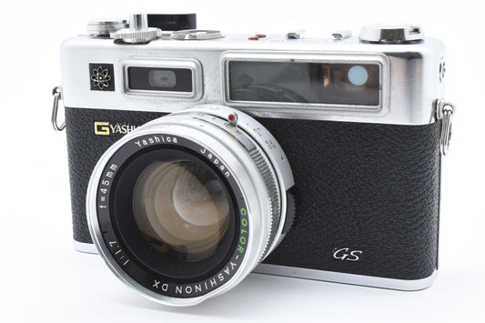 [Very Good]YASHICA Electro35 GS YASHINON DX f1.7 45mm Film Camera Working Japan［C016_2441114］