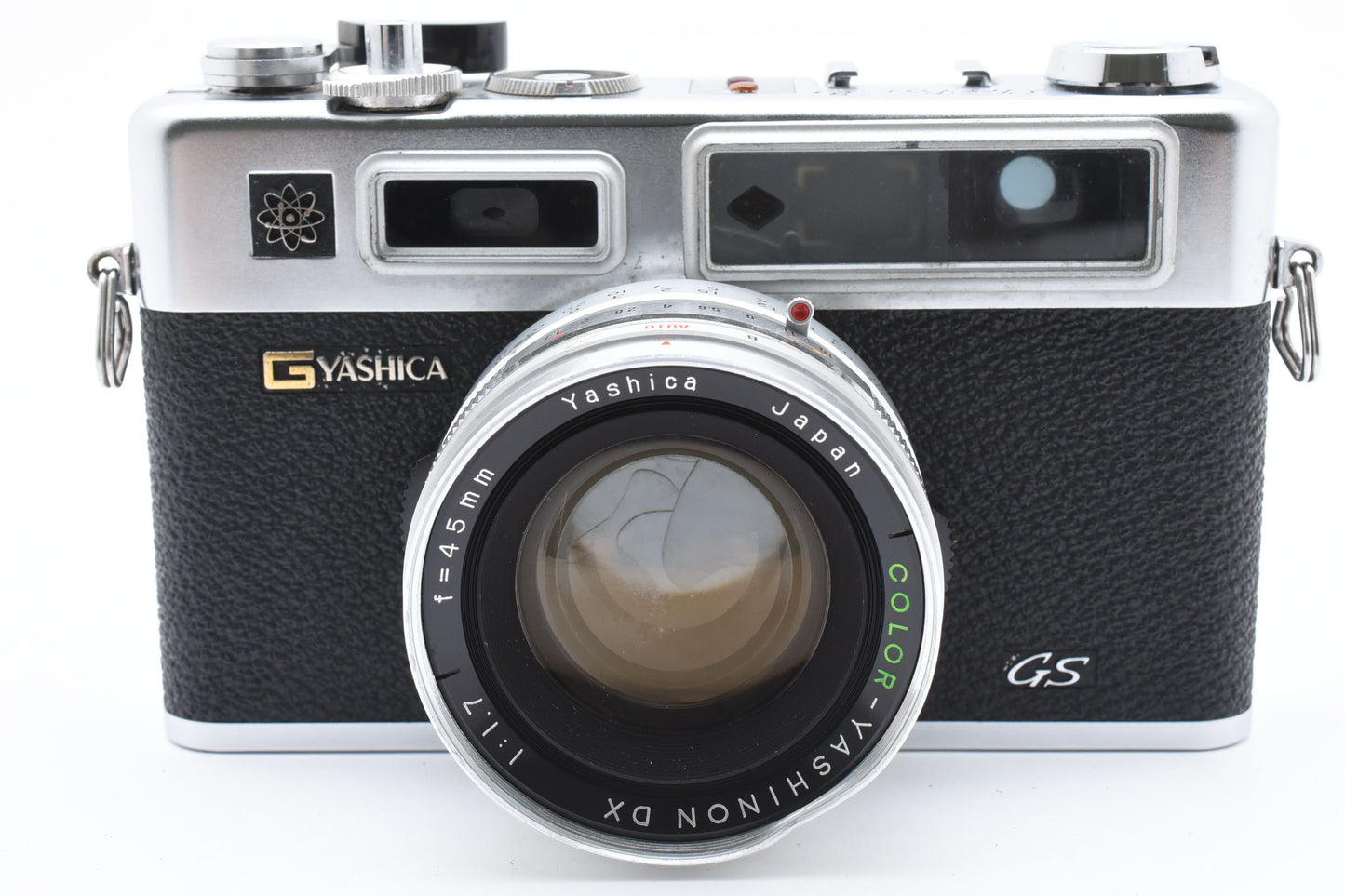 [Very Good]YASHICA Electro35 GS YASHINON DX f1.7 45mm Film Camera Working Japan［C016_2441114］