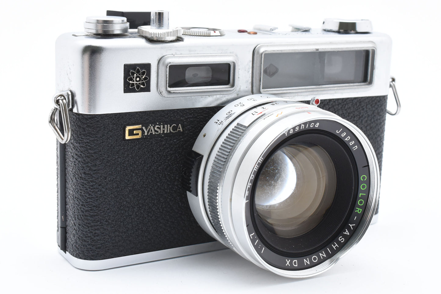[Very Good]YASHICA Electro35 GS YASHINON DX f1.7 45mm Film Camera Working Japan［C016_2441114］
