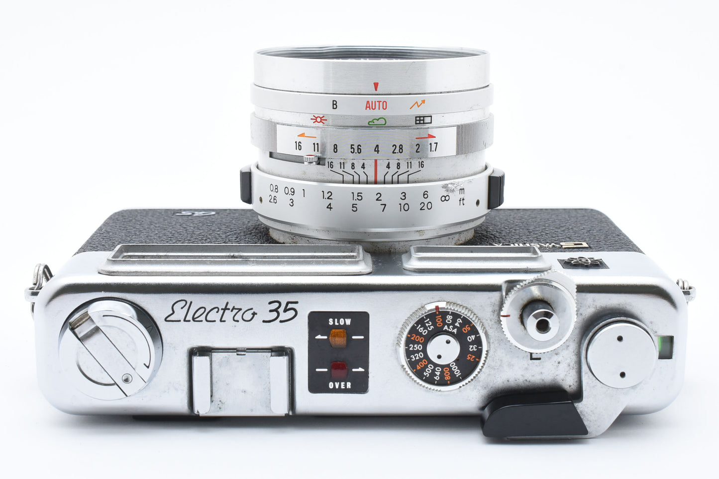 [Very Good]YASHICA Electro35 GS YASHINON DX f1.7 45mm Film Camera Working Japan［C016_2441114］