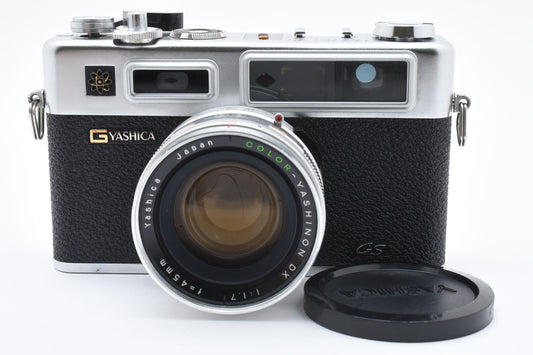 [Excellent+5]YASHICA Electro35 GS DX f1.7 45mm Film Camera Working Japan［C020_2441117］