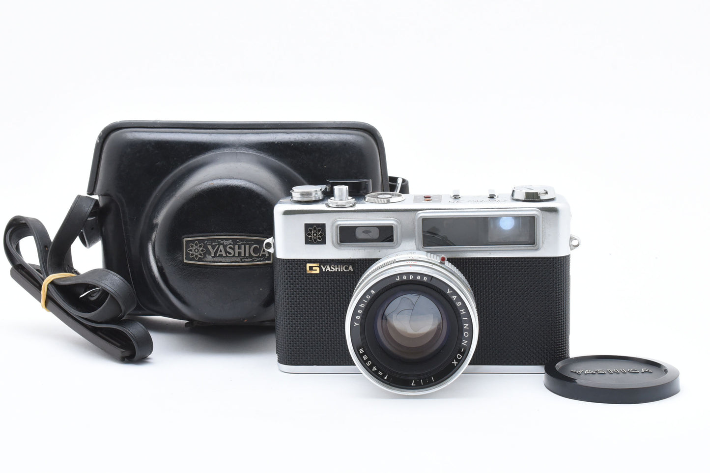 [Excellent]YASHICA Electro35 GS YASHINON DX f1.7 45mm Film Camera Working Japan［C021_2441118］