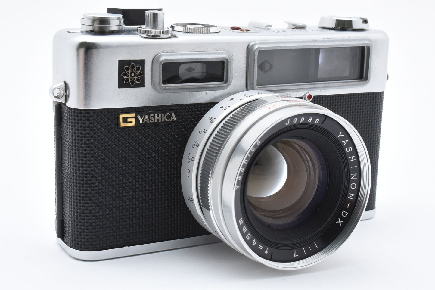 [Excellent]YASHICA Electro35 GS YASHINON DX f1.7 45mm Film Camera Working Japan［C021_2441118］