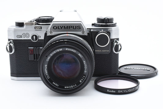 [Excellent+5]OLYMPUS OM10 AUTO-S f1.8 50mm Film Camera Tested Working from Japan［C022_2441119］