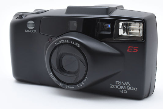 [Excellent]MINOLTA RIVA ZOOM 90C QD Film Camera Working from Japan［C024_2441121］