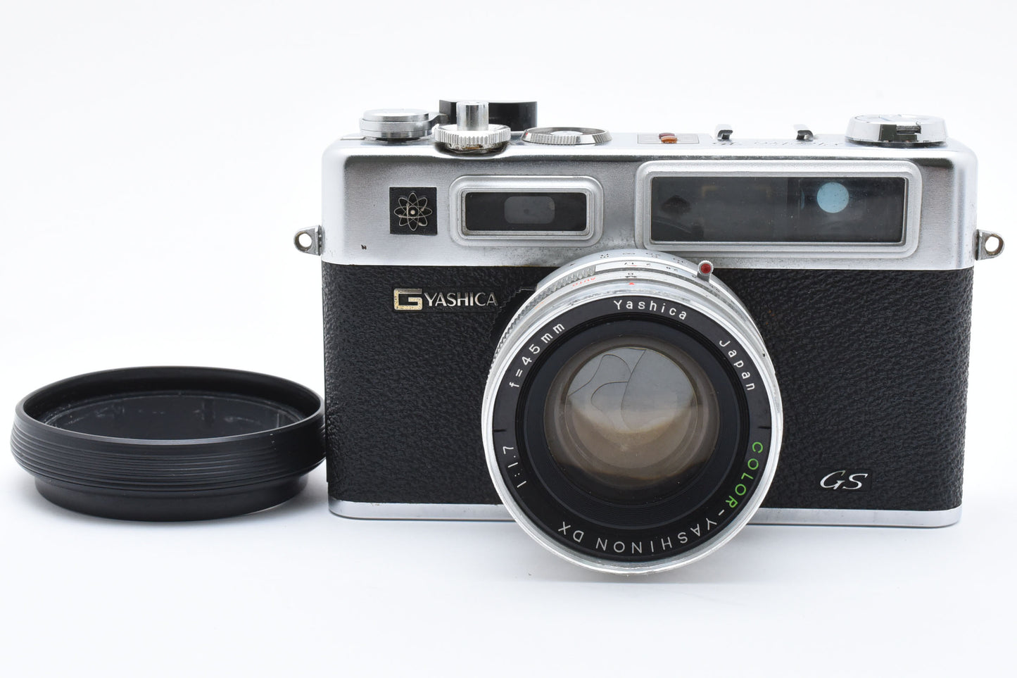 [Excellent]YASHICA Electro35 GS YASHINON DX f1.7 45mm Film Camera Working Japan［C027_2441122］