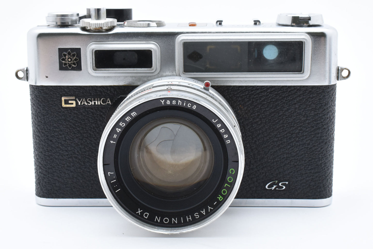[Excellent]YASHICA Electro35 GS YASHINON DX f1.7 45mm Film Camera Working Japan［C027_2441122］