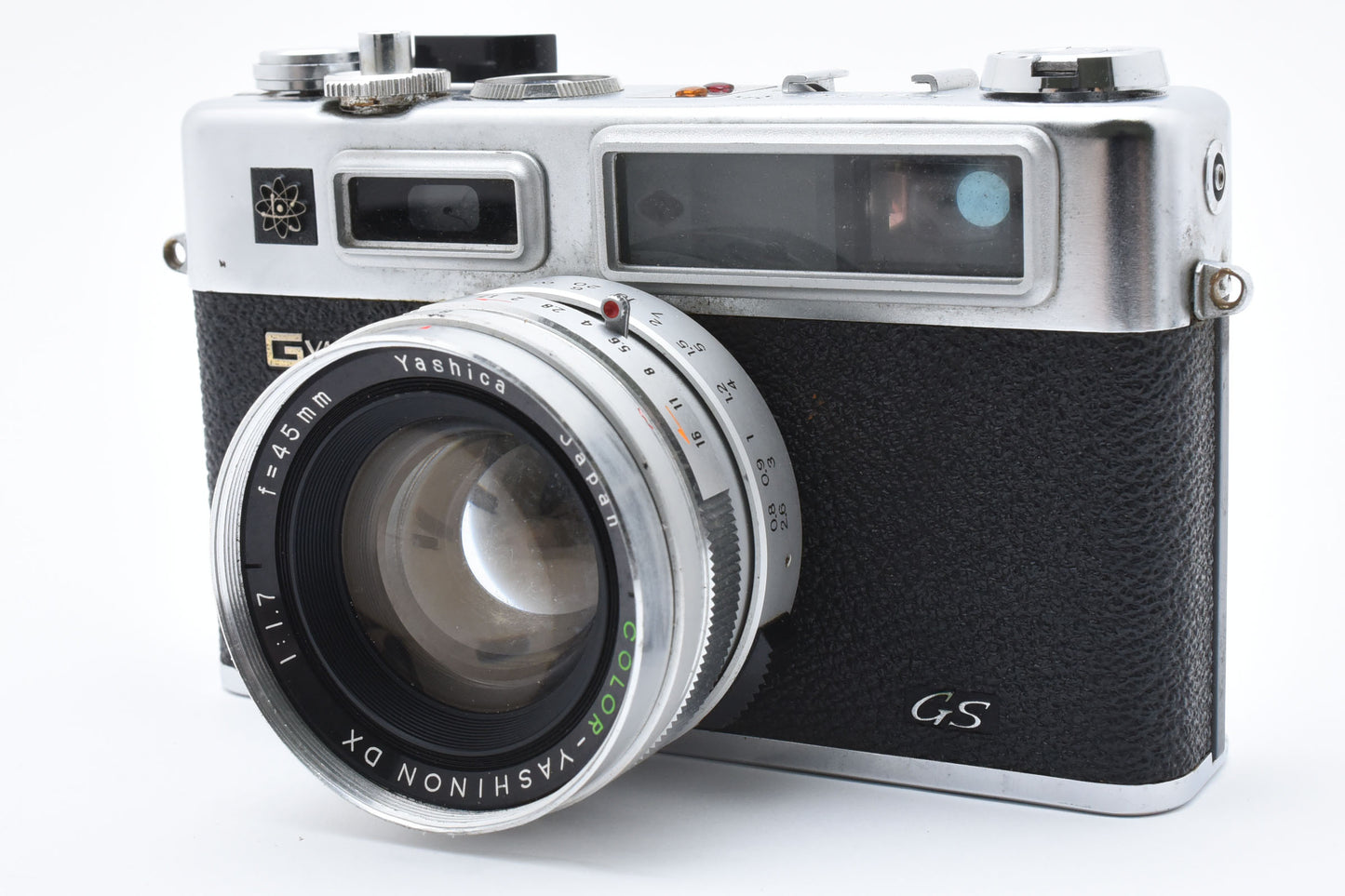 [Excellent]YASHICA Electro35 GS YASHINON DX f1.7 45mm Film Camera Working Japan［C027_2441122］