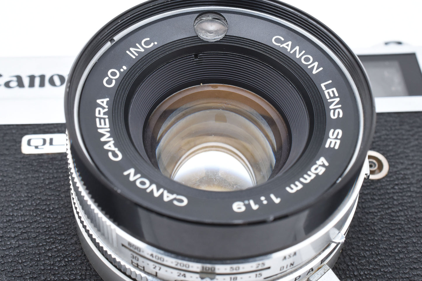 [Excellent]CANON Canonet QL19 LENS 45mm F1.9 Film Camera Made in Japan［C029_2441123］
