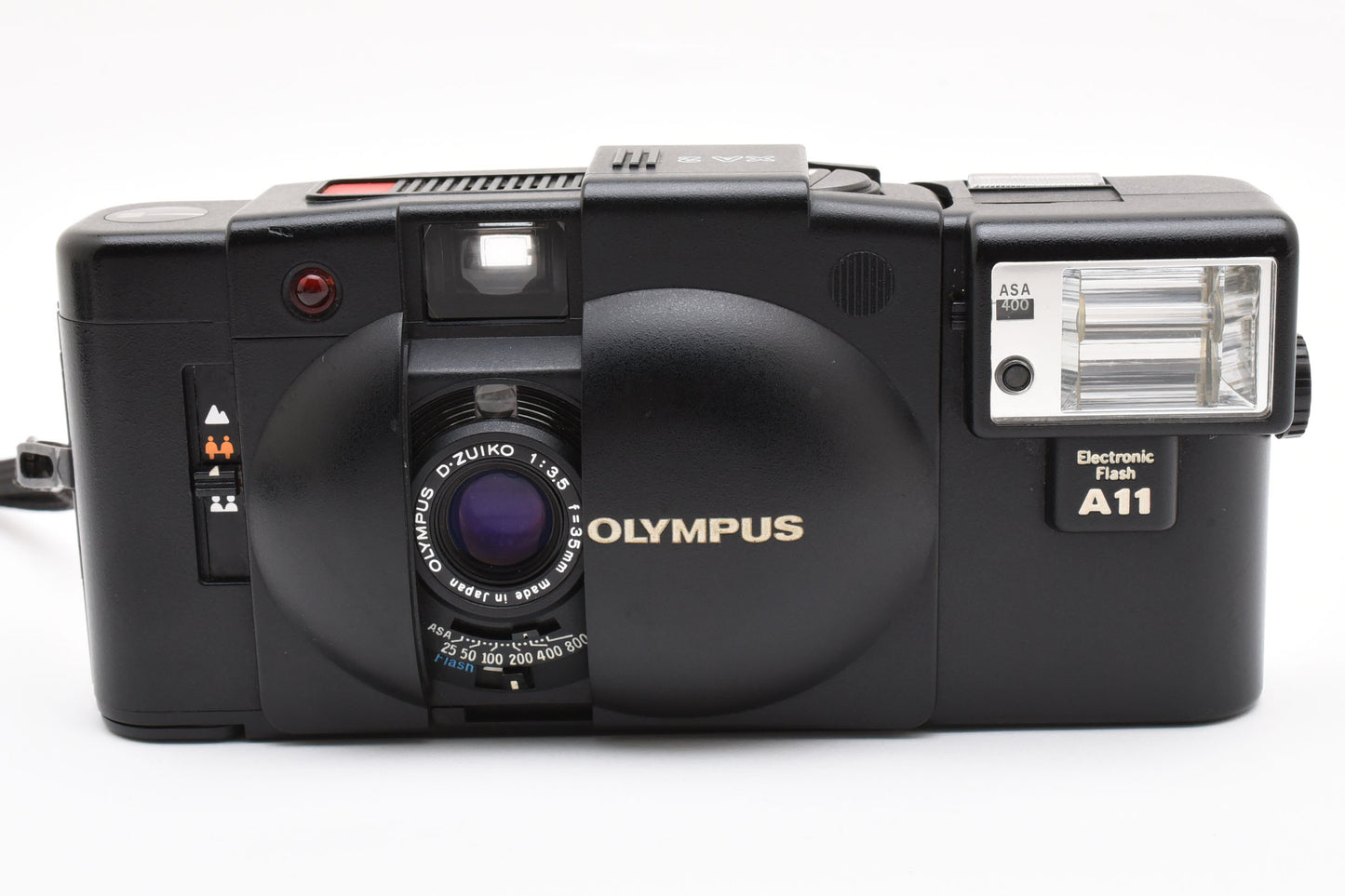 [Near Mint]OLYMPUS XA2 A11 DZUIKO f3.5 35mm Film Camera from Japan［C026_2444591］